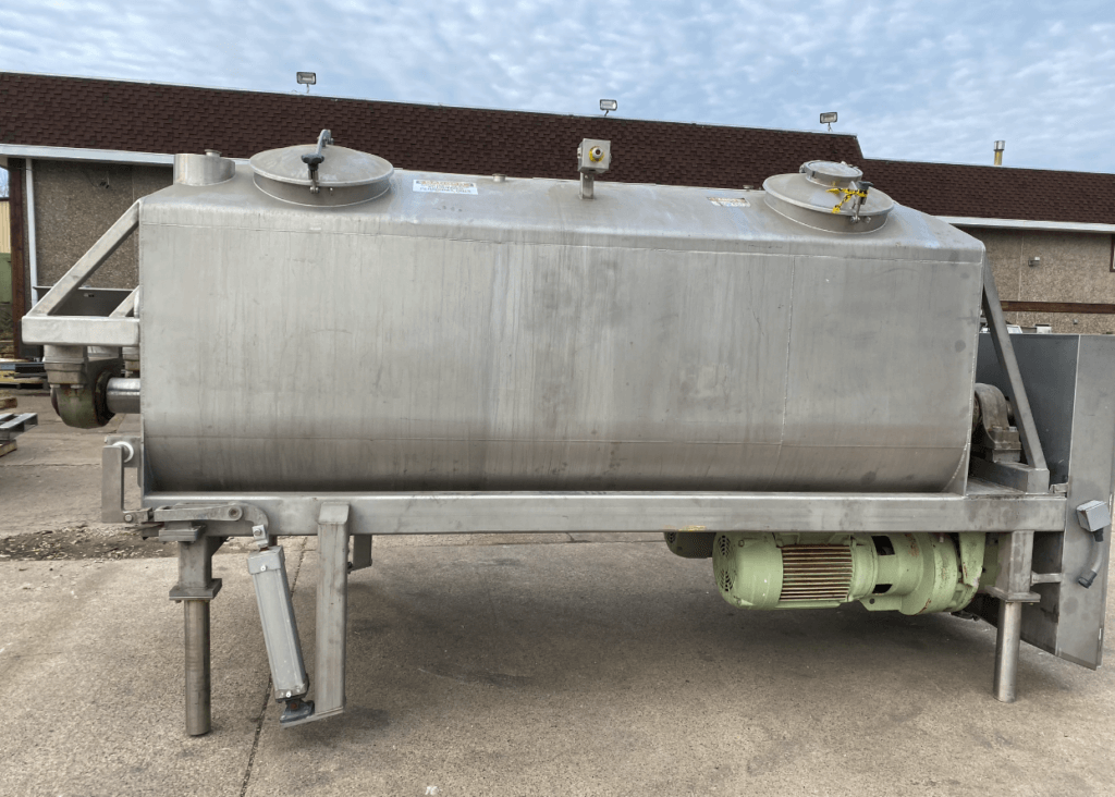Stainless Steel 10,000lb Ribbon Blender - view 4