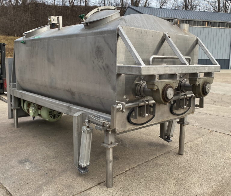 Stainless Steel 10,000lb Ribbon Blender