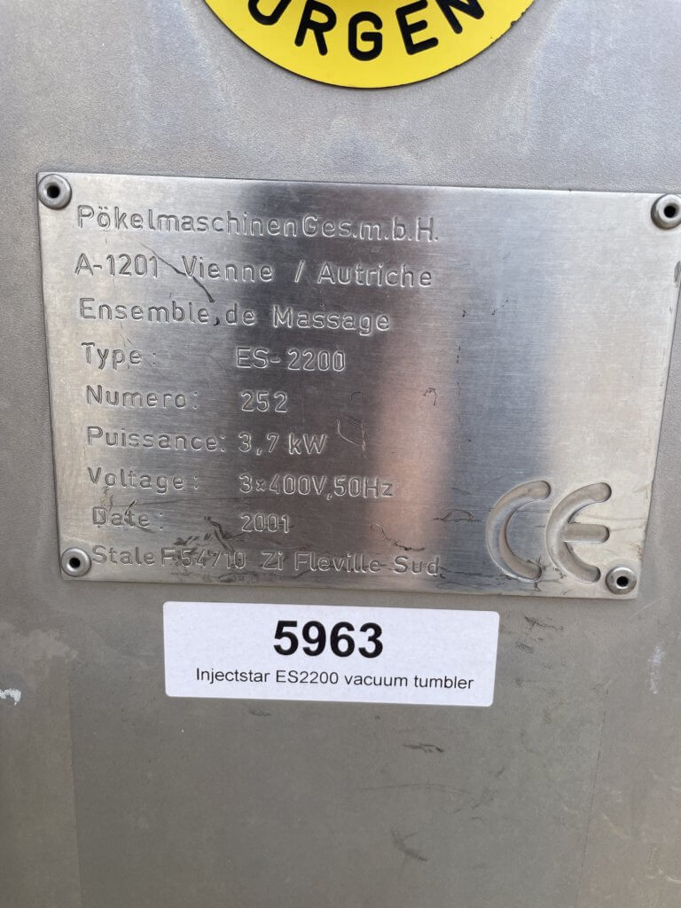 Inject Star ES-2200 Vacuum Tumbler - view 5