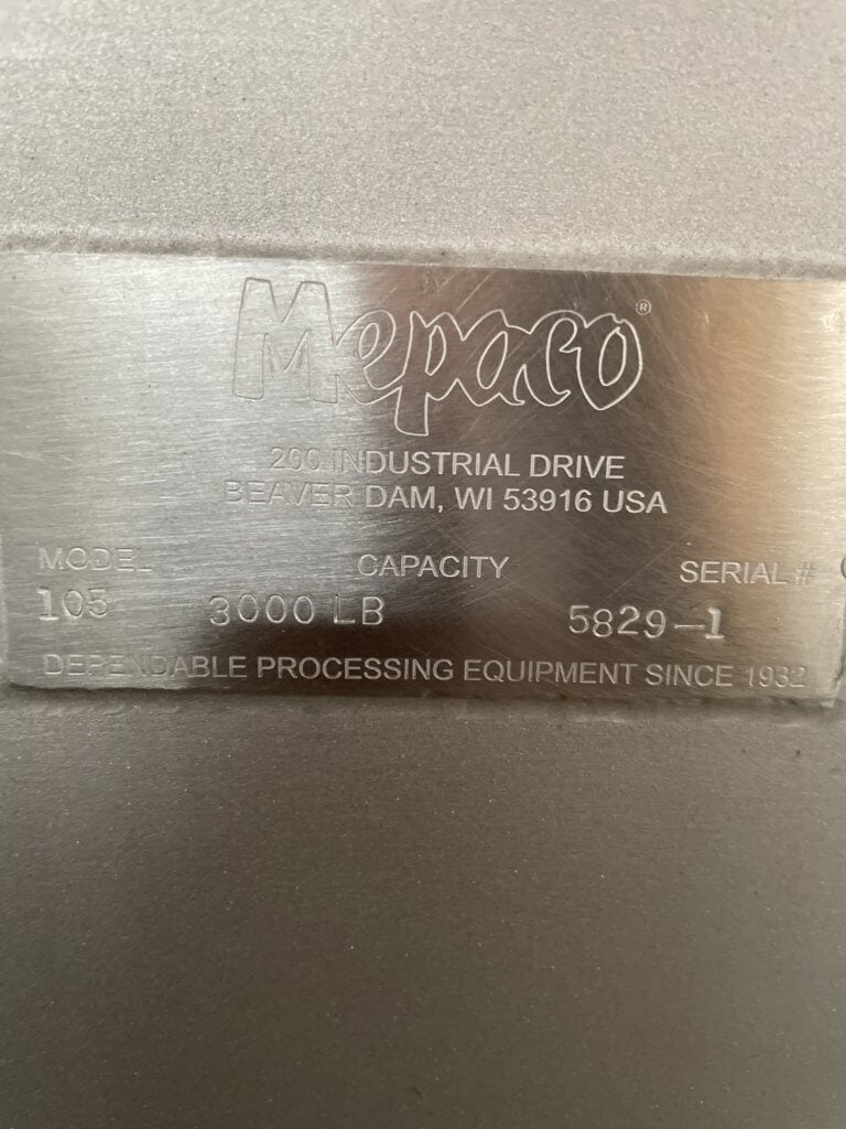 Mepaco 105 Hopper & Feed Tray - view 8