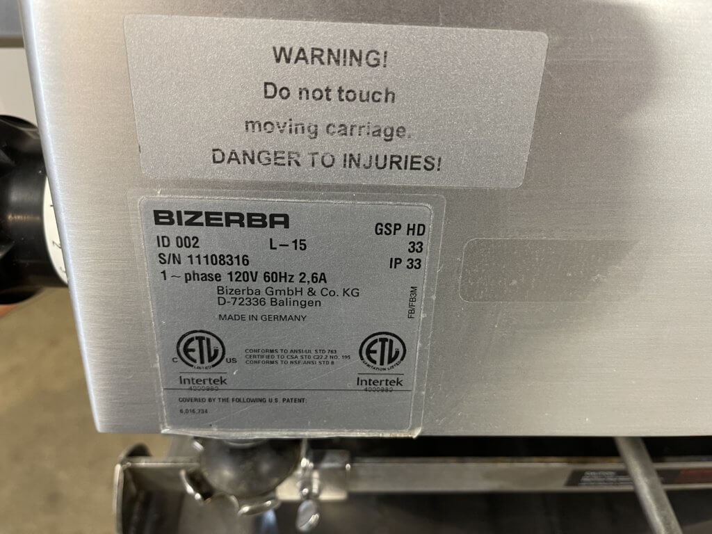 Bizerba GSP HD Automatic Gravity Slicer - view 4
