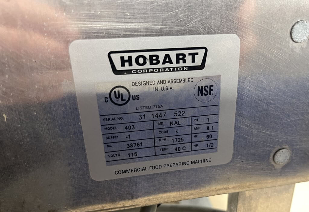 Hobart 403 Tenderizer - view 4