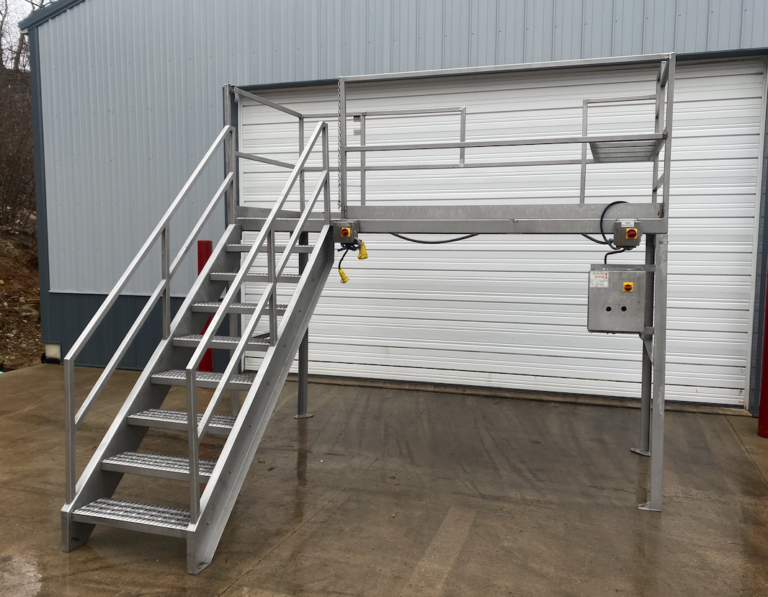 Custom Stainless Worker Platform