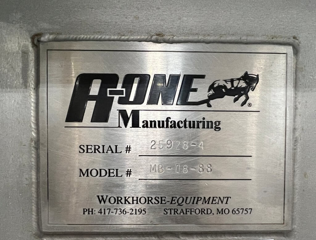 A-One 2,000 Lbs. Paddle Blender - view 15