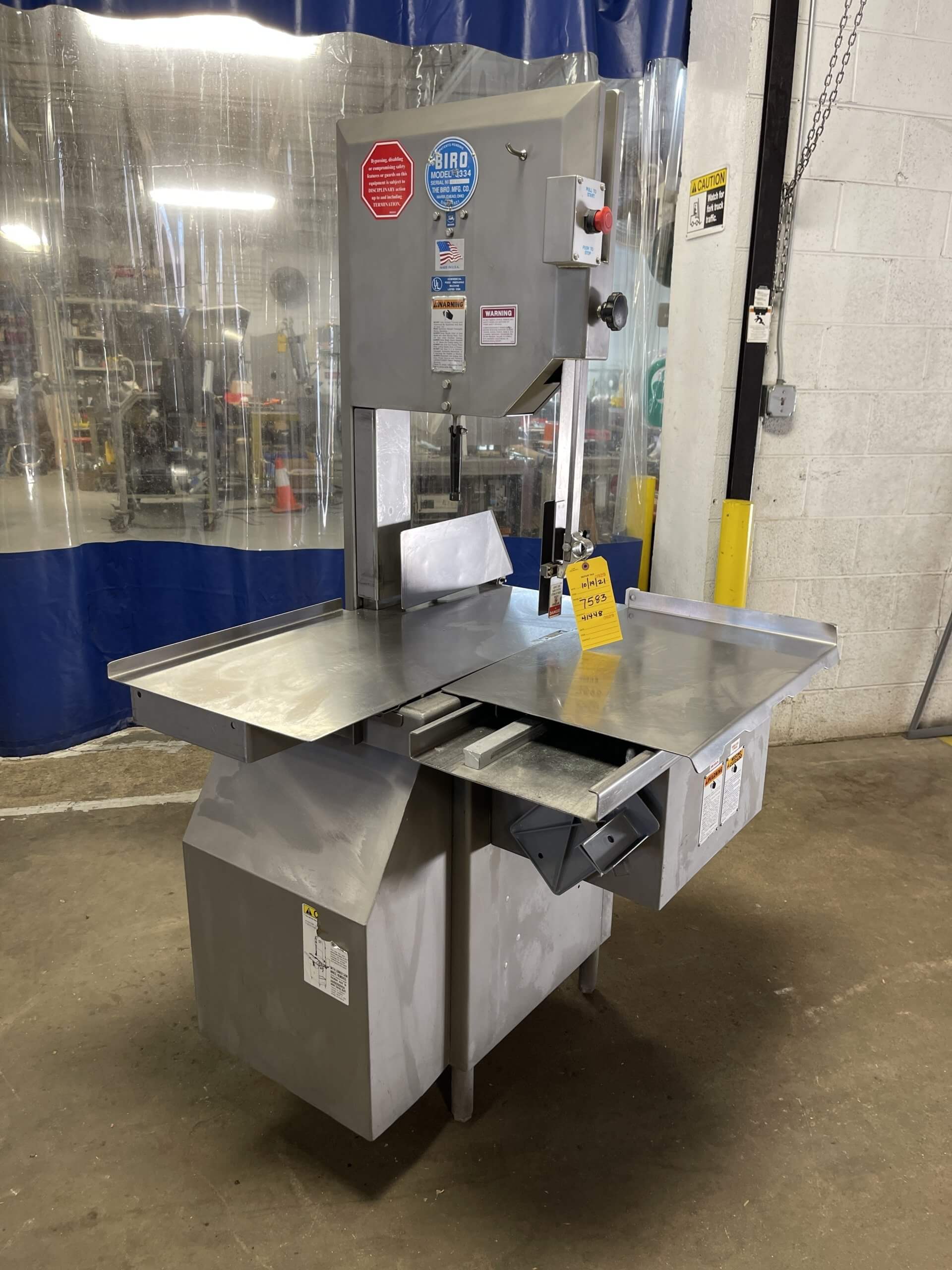 BIRO 3334-4003FH MEAT SAW - M&M Equipment Corp