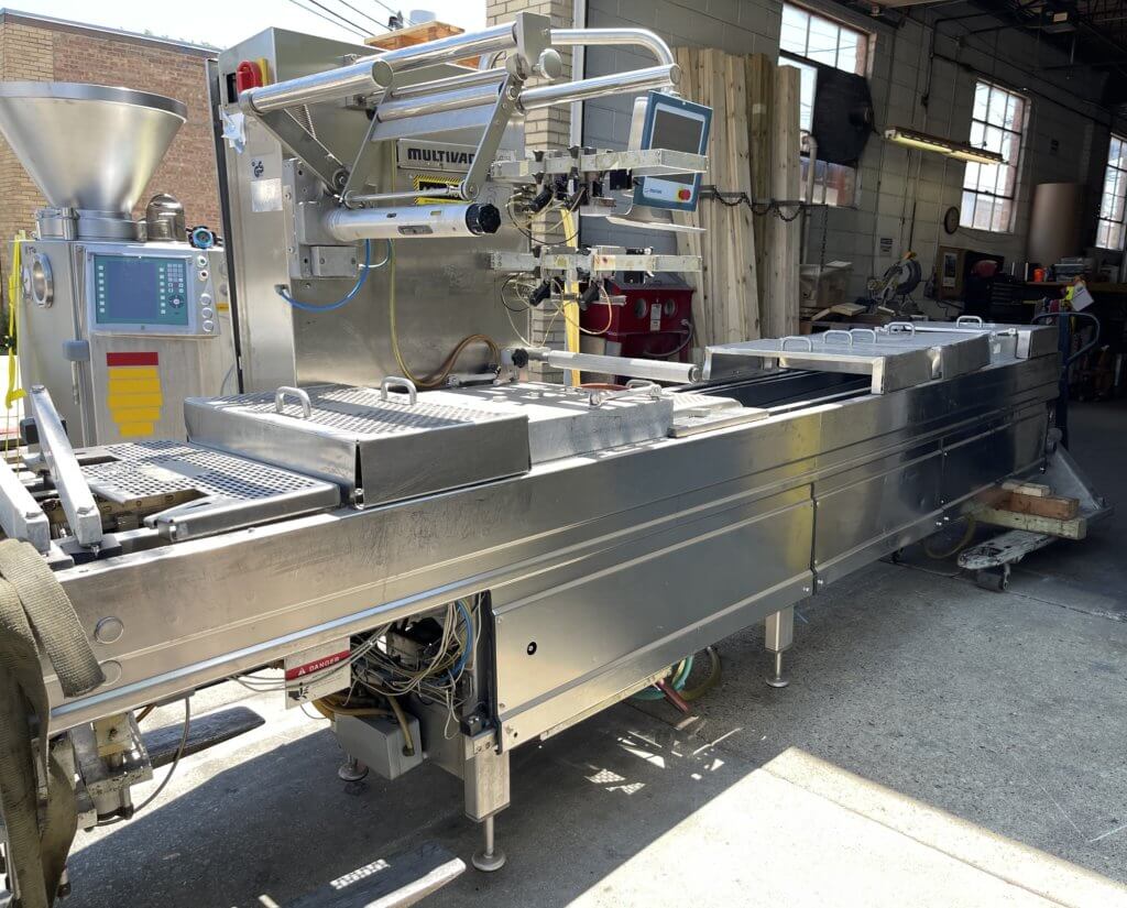 Multivac R 240 Rollstock Parts Machine - view 2