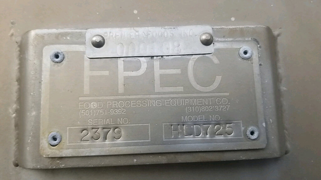 Fpec HLD 725 Vat Dumper - view 4