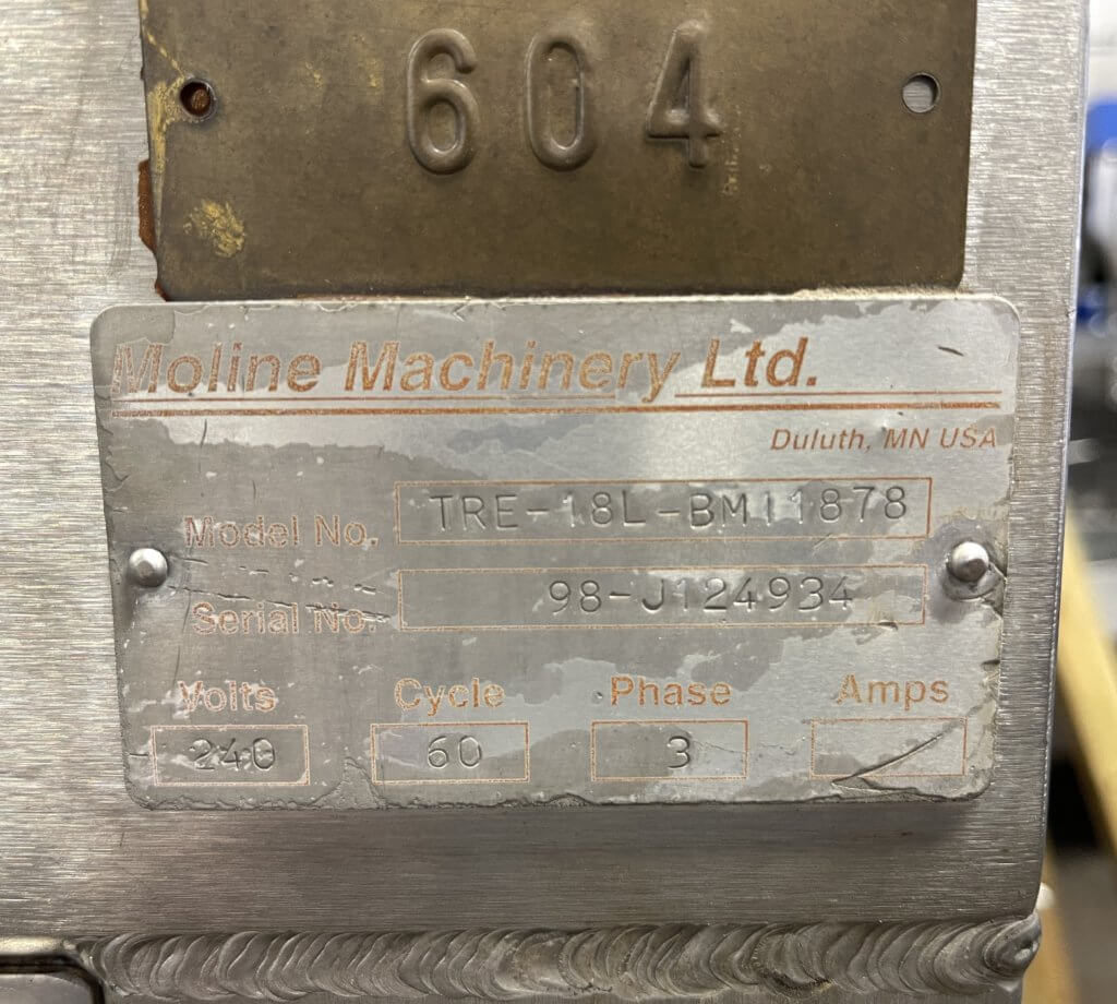 Moline TRE18LMB1878 Dough Former - view 4