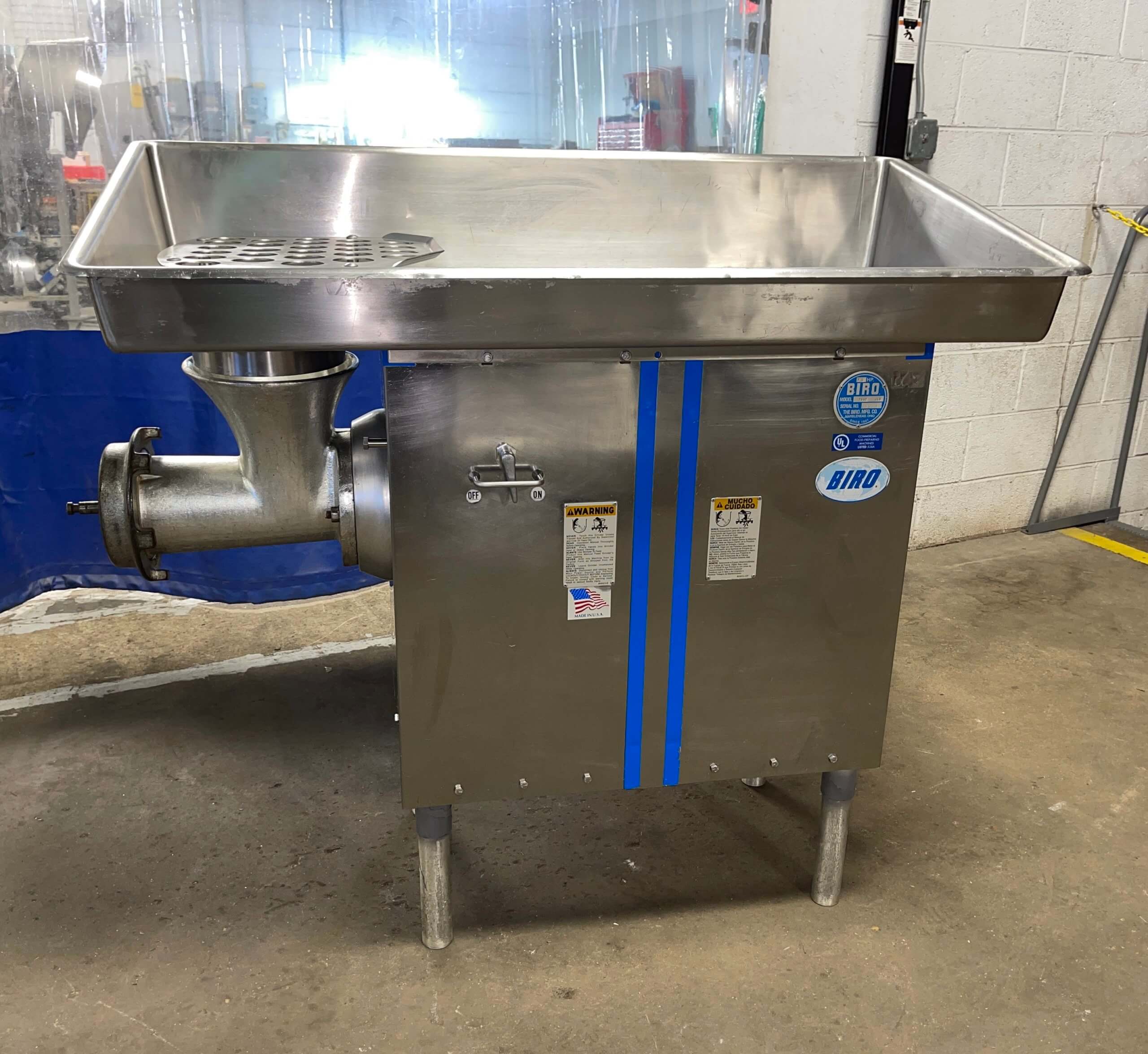 Used industrial meat shop grinders for sale