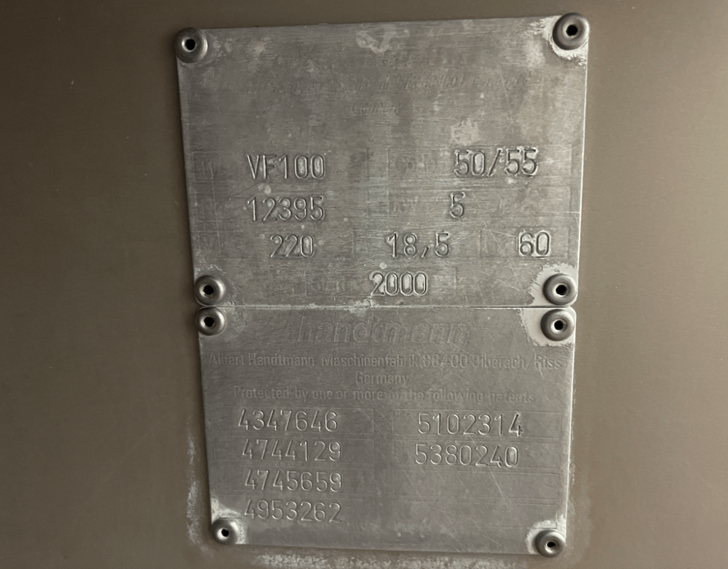 Handtmann VF 100 Vacuum Stuffer - view 7
