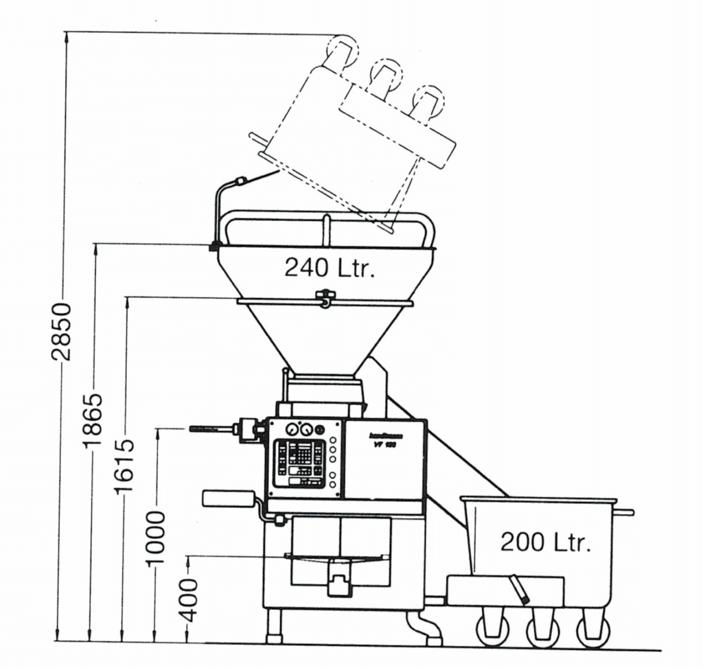 Handtmann VF 100 Vacuum Stuffer - view 8
