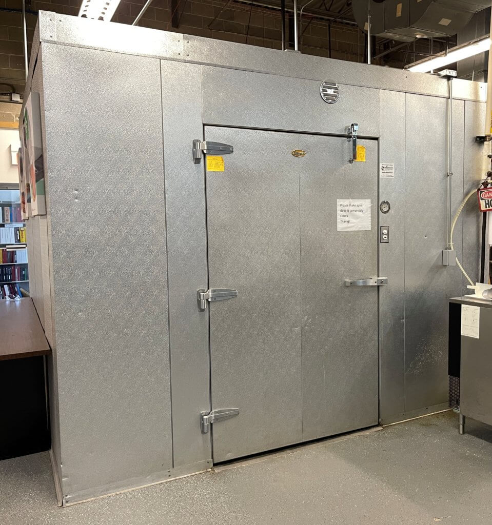 Brown Walk-In Cooler