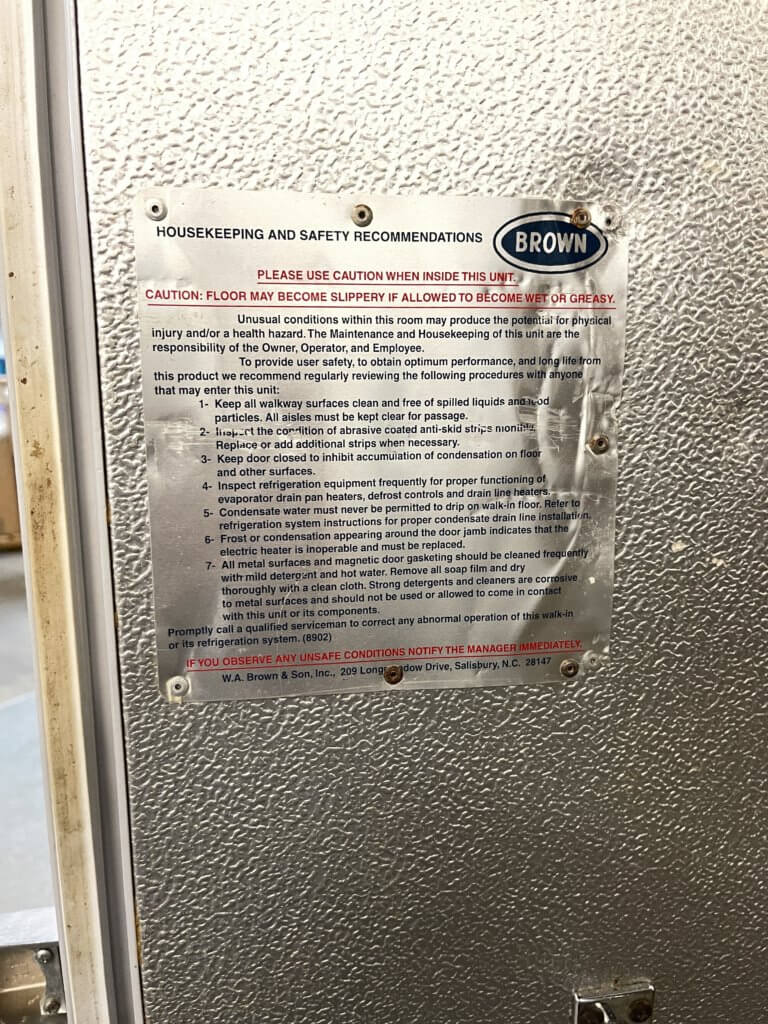 Brown Walk-In Cooler - view 6