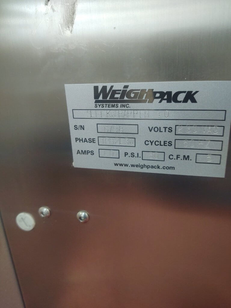 Weighpack Sleek 40 Horizontal Wrapping Machine - view 4
