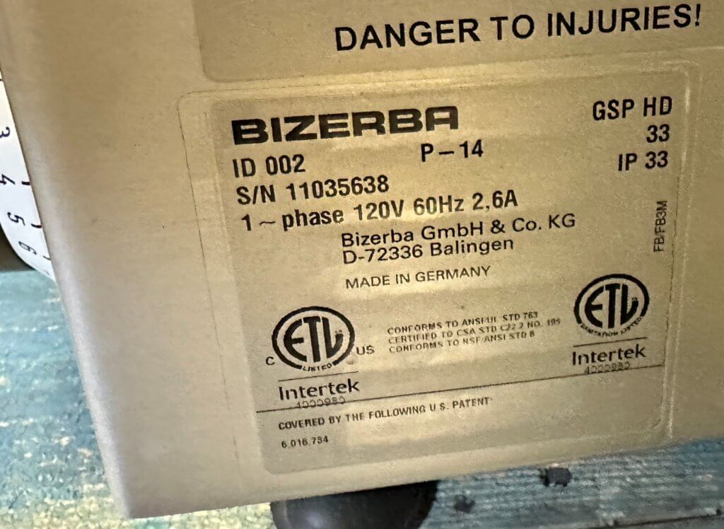 Bizerba GSP HD Slicer - view 3