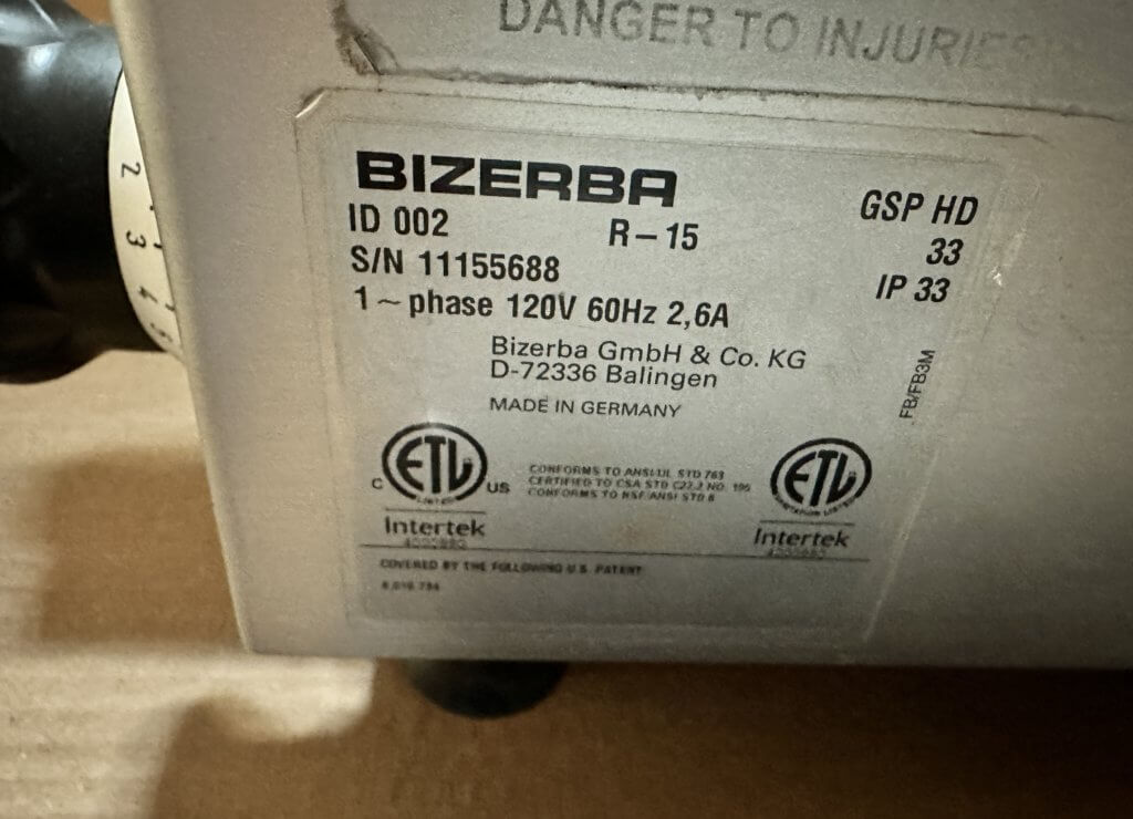 Bizerba GSP HD Slicer - view 5