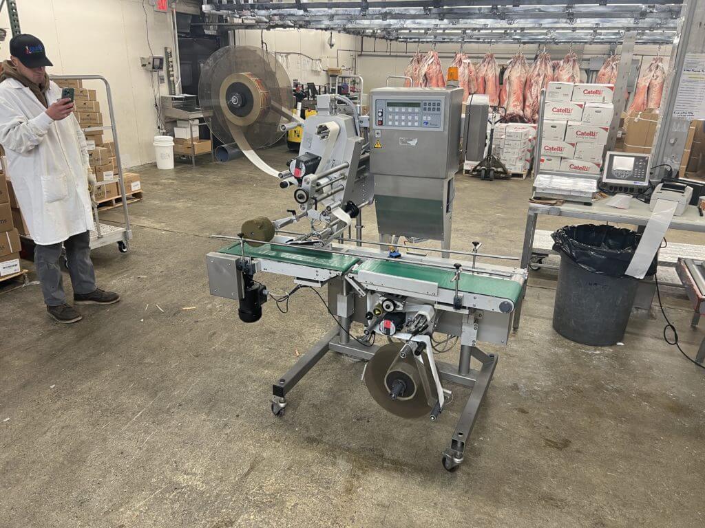 Multivac MR 233 Label Applicator