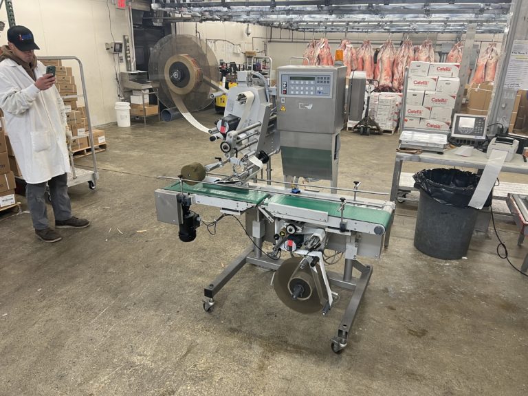 Multivac MR 233 Label Applicator