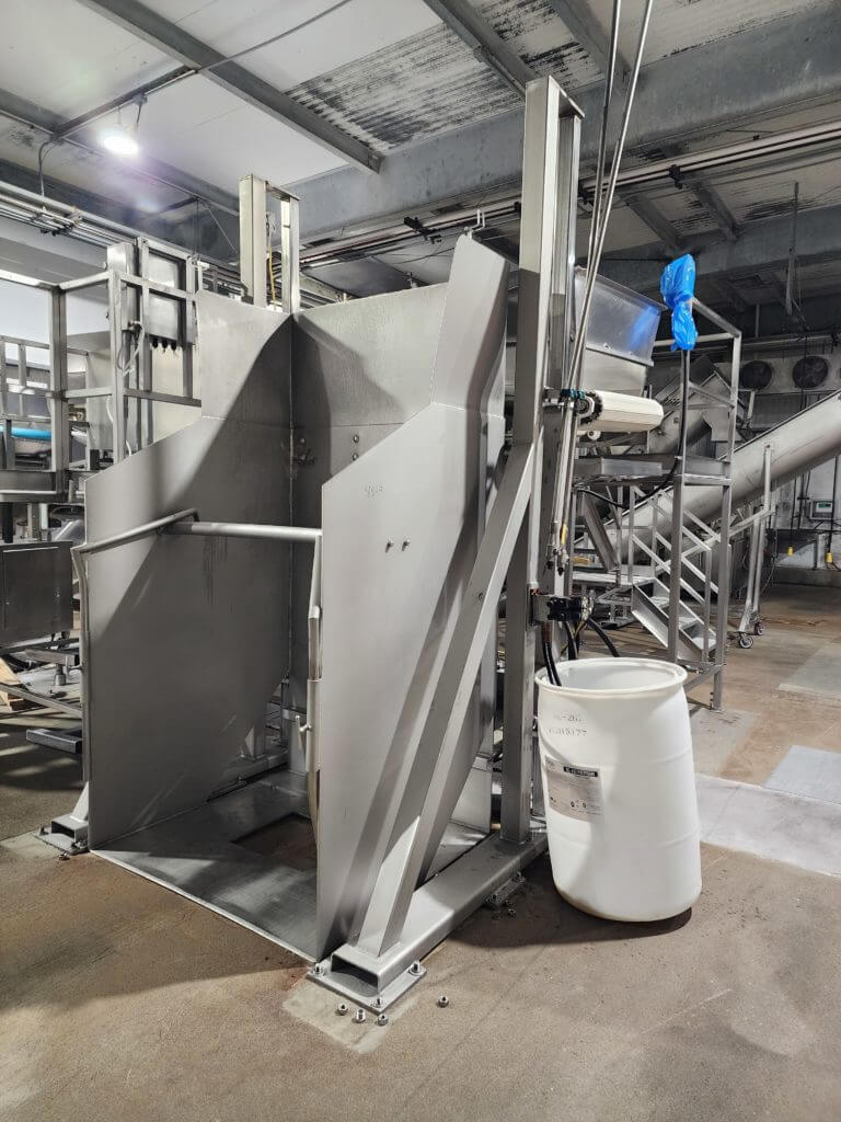 Custom Stainless High Lift Vat Dumper - view 4