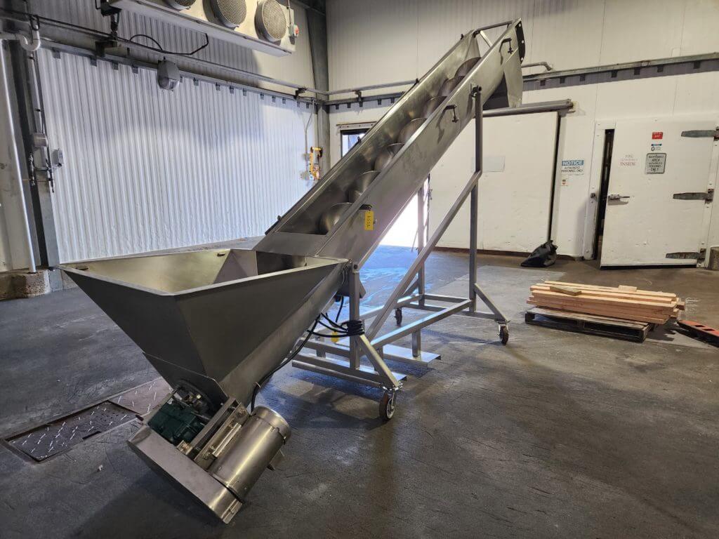 Custom Stainless Screw Conveyor - view 2