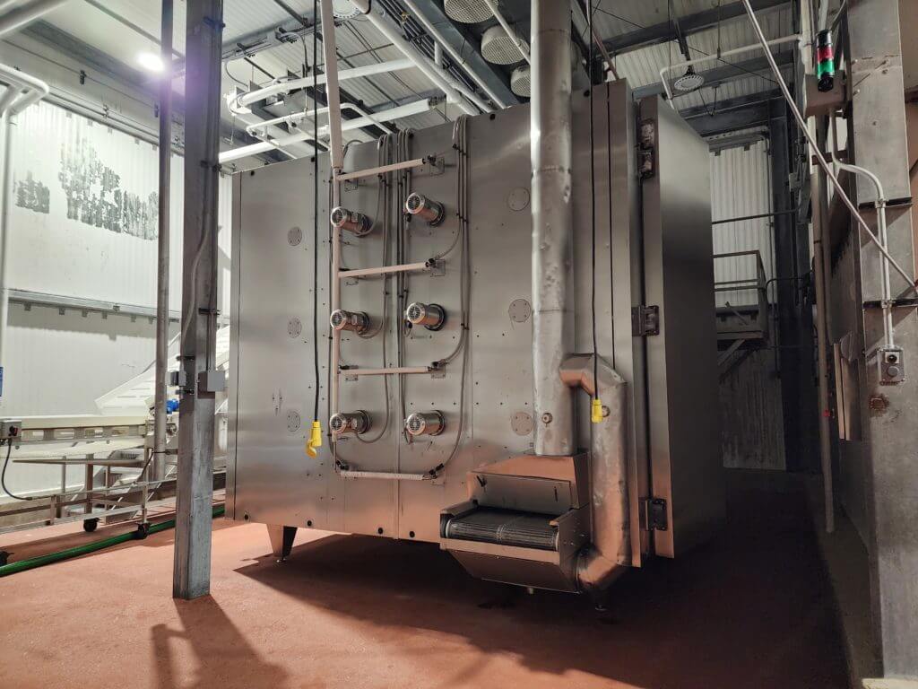 CES CO2-30-18-CC5.7-SR-UP-I Spiral Freezer - view 2