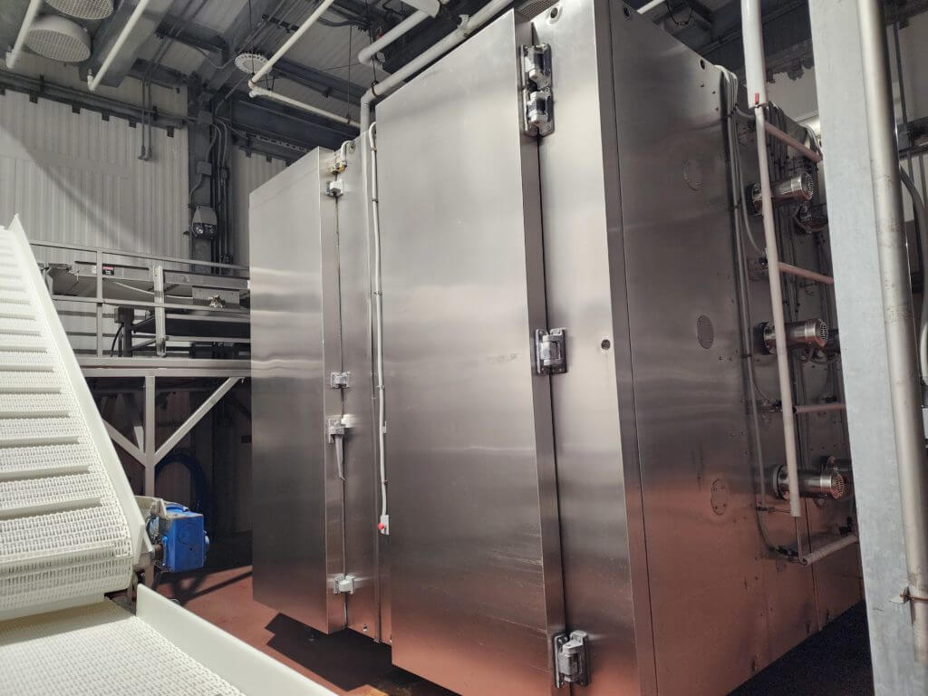 CES CO2-30-18-CC5.7-SR-UP-I Spiral Freezer - view 3