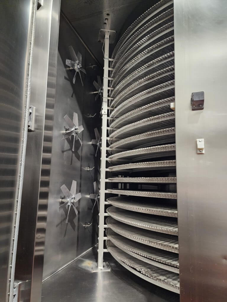 CES CO2-30-18-CC5.7-SR-UP-I Spiral Freezer - view 7