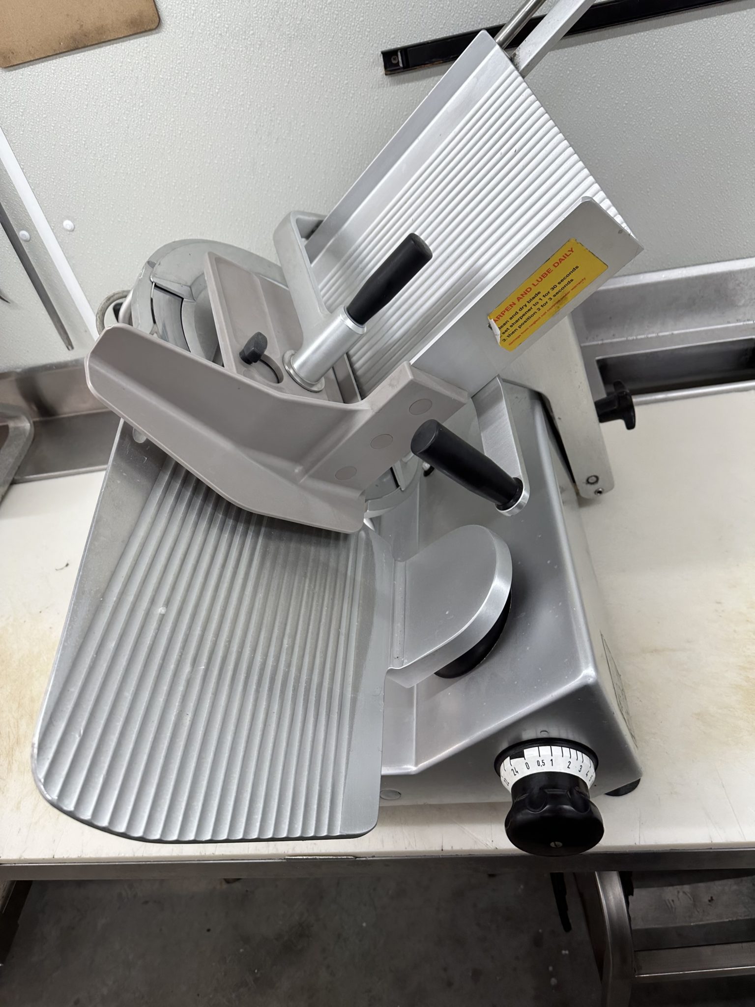 Bizerba SE 12 Manual Deli Slicer M&M Equipment Corp