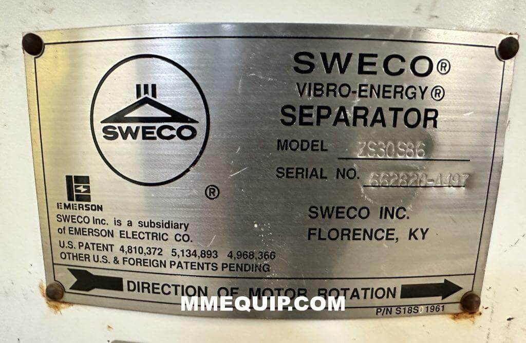Sweco Vibratory Shaker - view 6