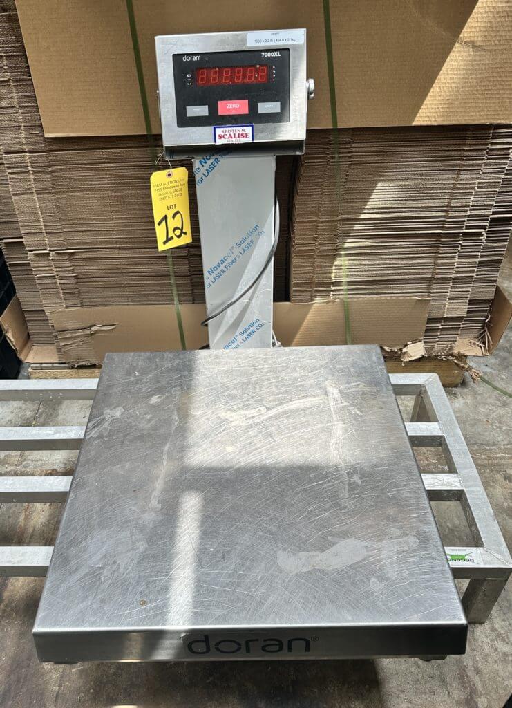 Doran 7000 XLM Digital Bench Scale