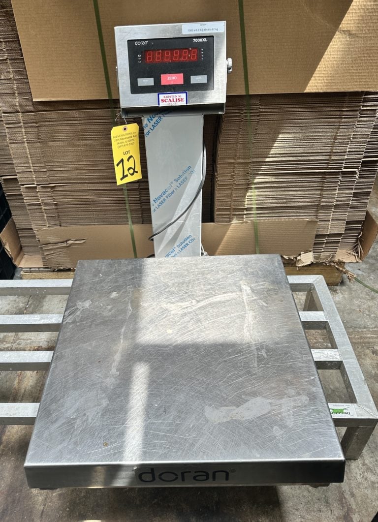 Doran 7000 XLM Digital Bench Scale