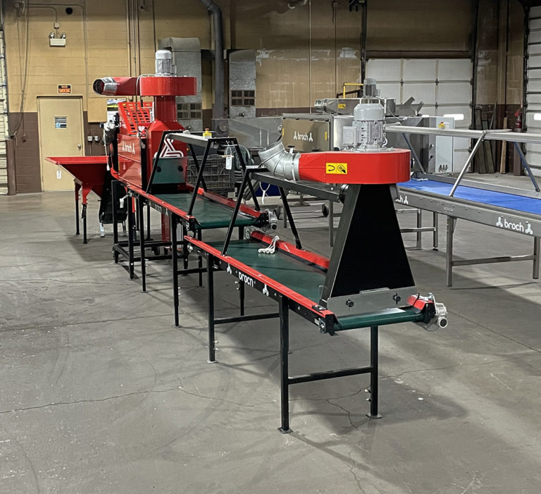 JJ Broch Garlic Peeling Line