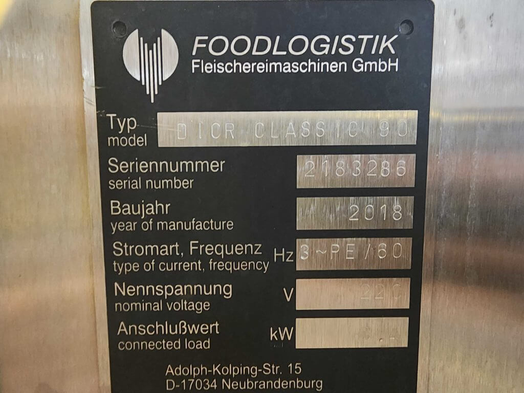 Foodlogistik C-90 Dicer - view 13