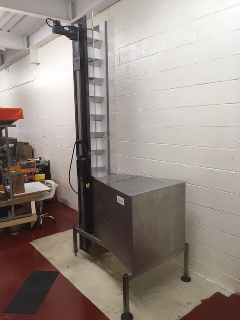 Omega Corp BETA HPR W Vertical Flighted Conveyor