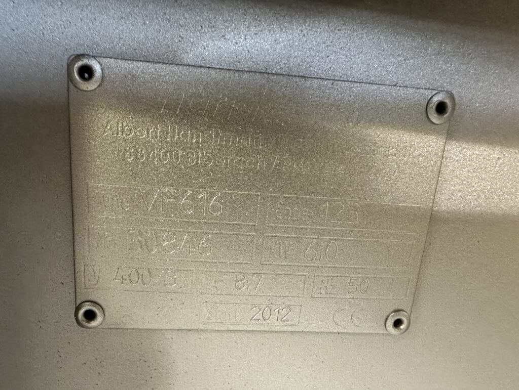 Handtmann VF 616 Vacuum Stuffer - view 9