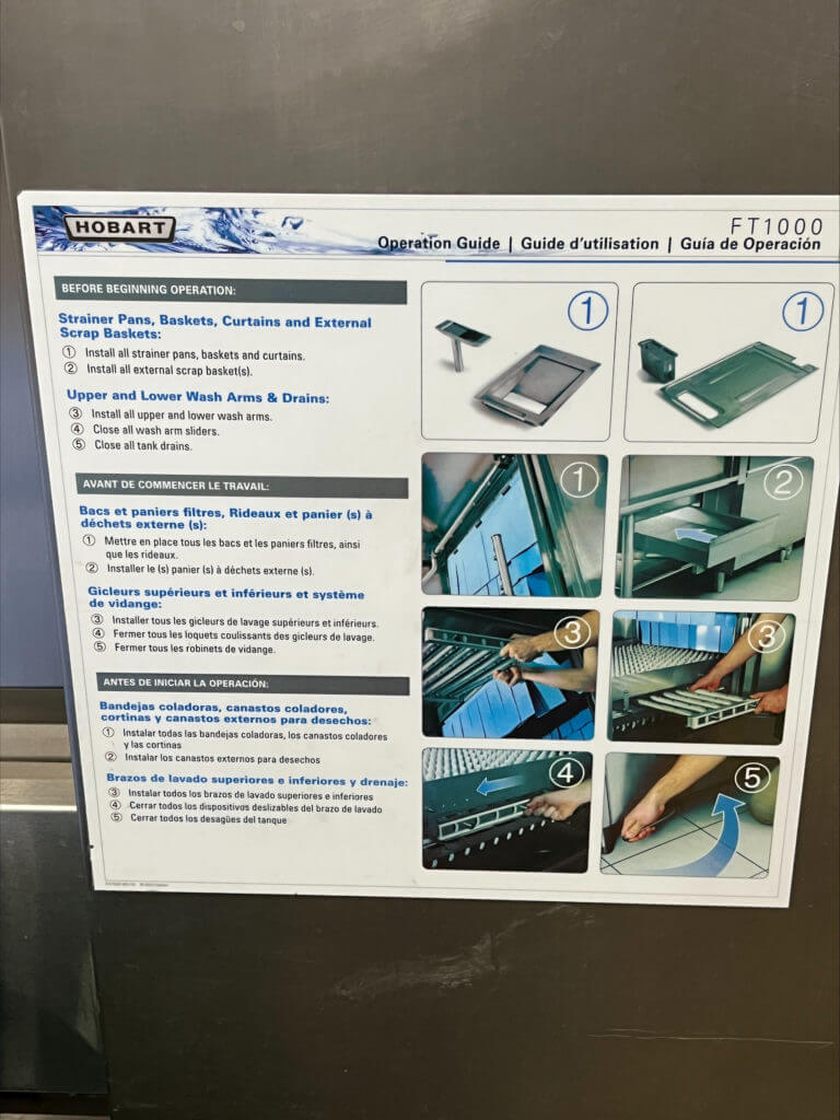 Hobart FT1000ER Energy Recovery Flight-Type Dishwasher - view 6
