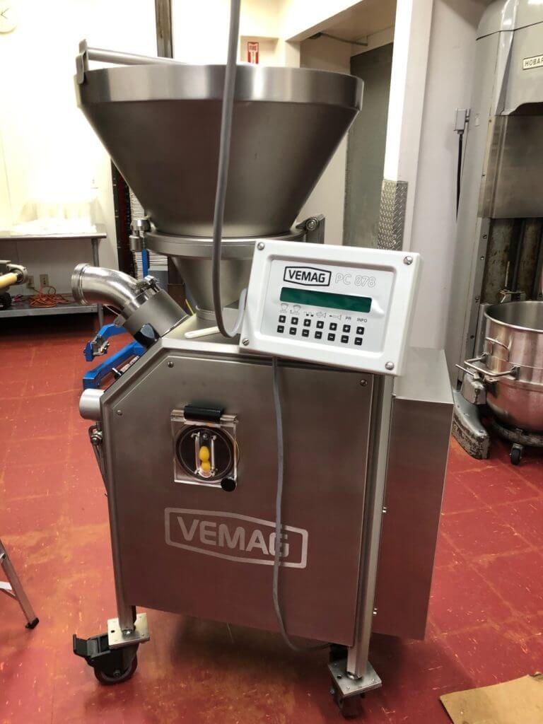 Vemag 500 Vacuum Stuffer with Shuttle Conveyor