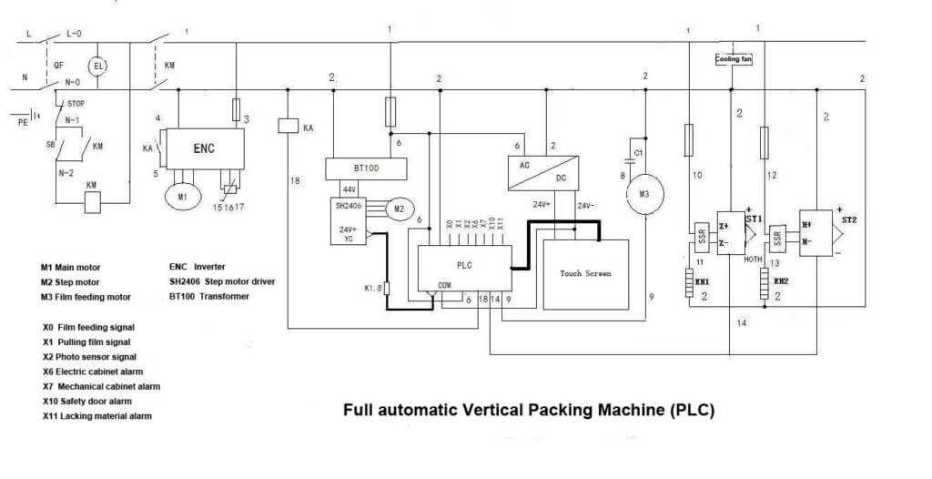 BCJ240 electrical drawing
