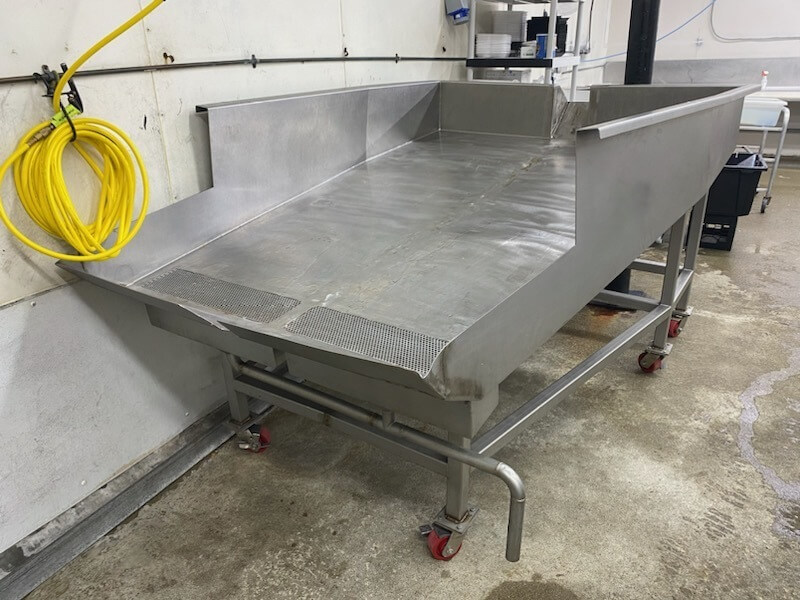 CUSTOM STAINLESS Inspection Table