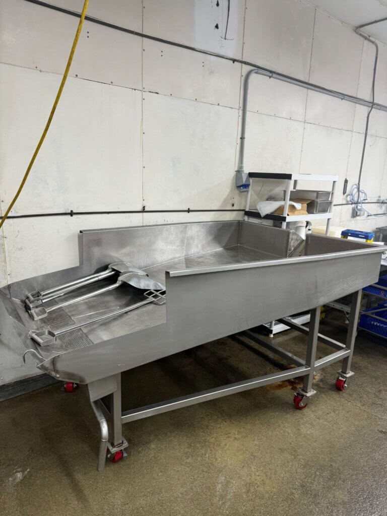 Stainless Steel Inspection Table - view 7