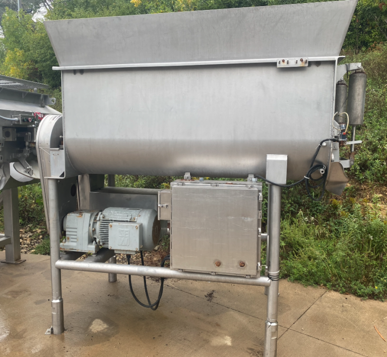 C&B Machinery 1500lb Capacity Ribbon Mixer