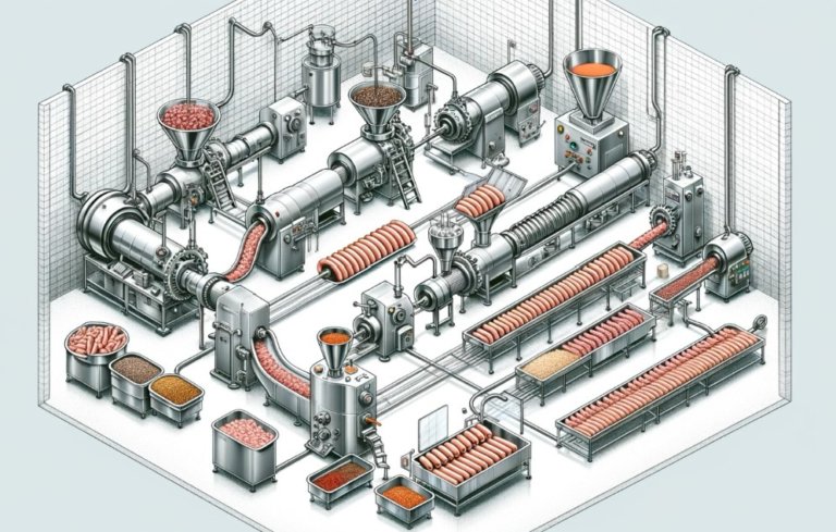 The Intriguing Journey of Sausage and Hot Dog Production: A Large-Scale Affair