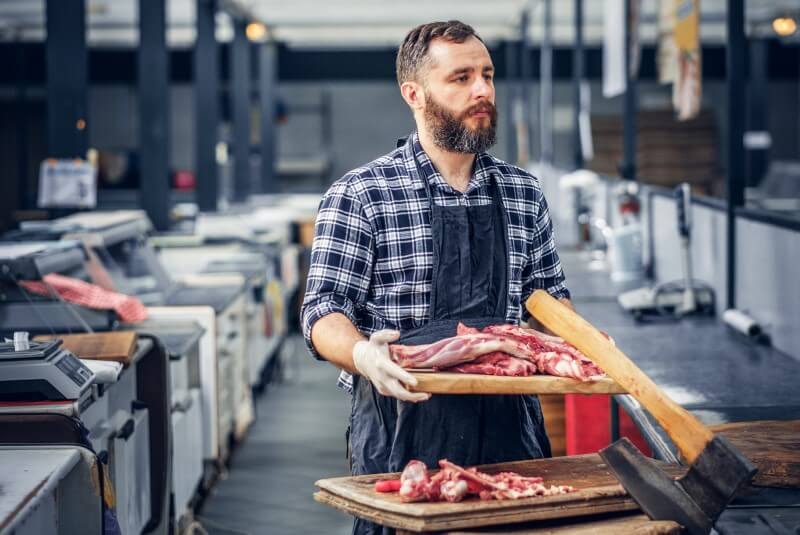 Hygiene in Meat Processing Plant