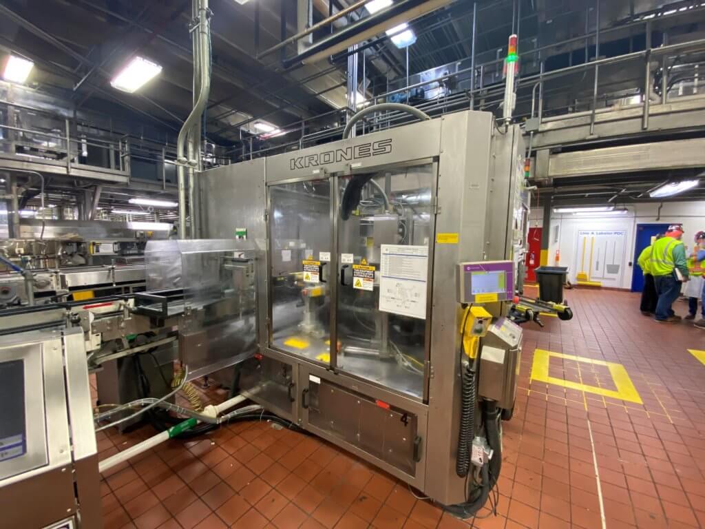 Krones Canmatic Glue Labeling Machine