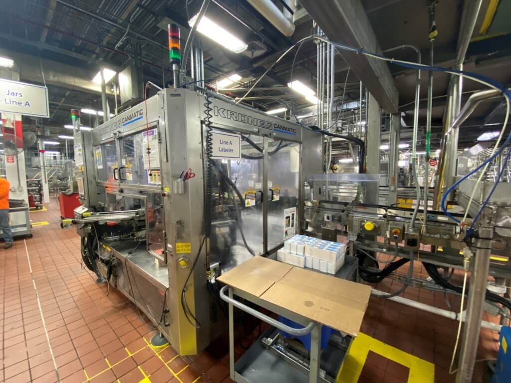 Krones Canmatic Glue Labeling Machine - view 2