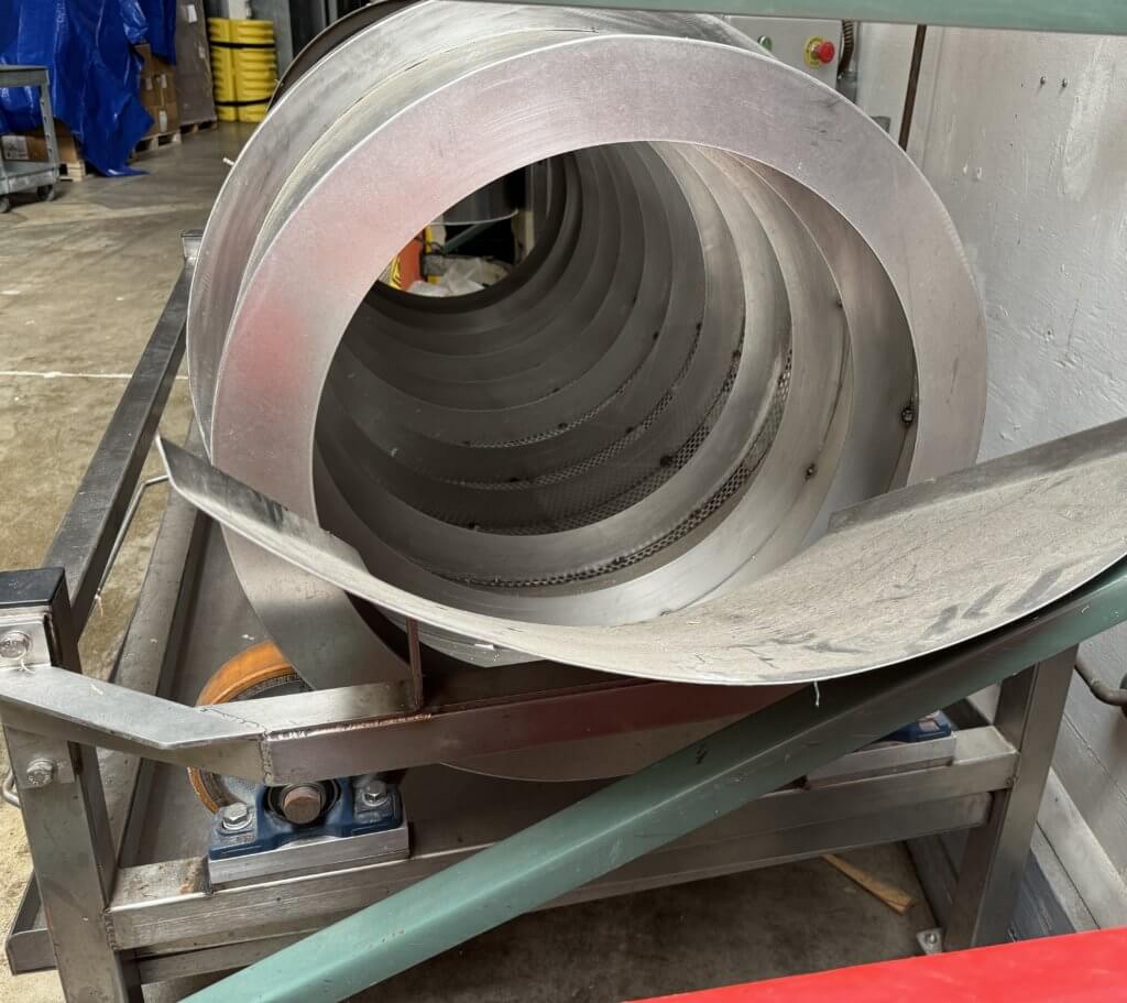 Adansonia Confectionery Engineering Rotary Sieve Tumbler
