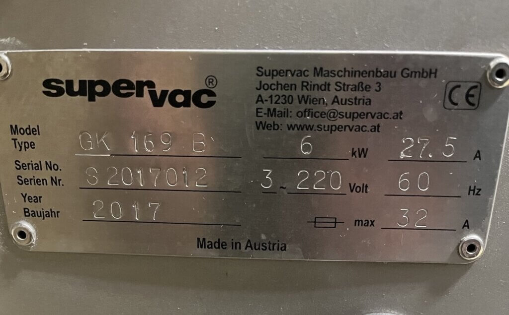 Supervac GK-169 B Automatic Vacuum Chamber Machine - view 13