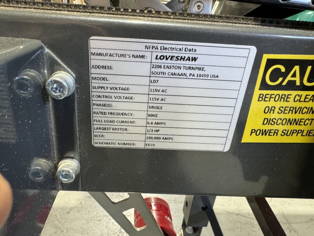 Little David LD7/2 Case Sealer - view 7