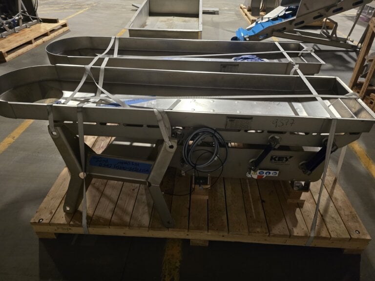 KEY Technology 90 Degree Feeder Vibratory Conveyor