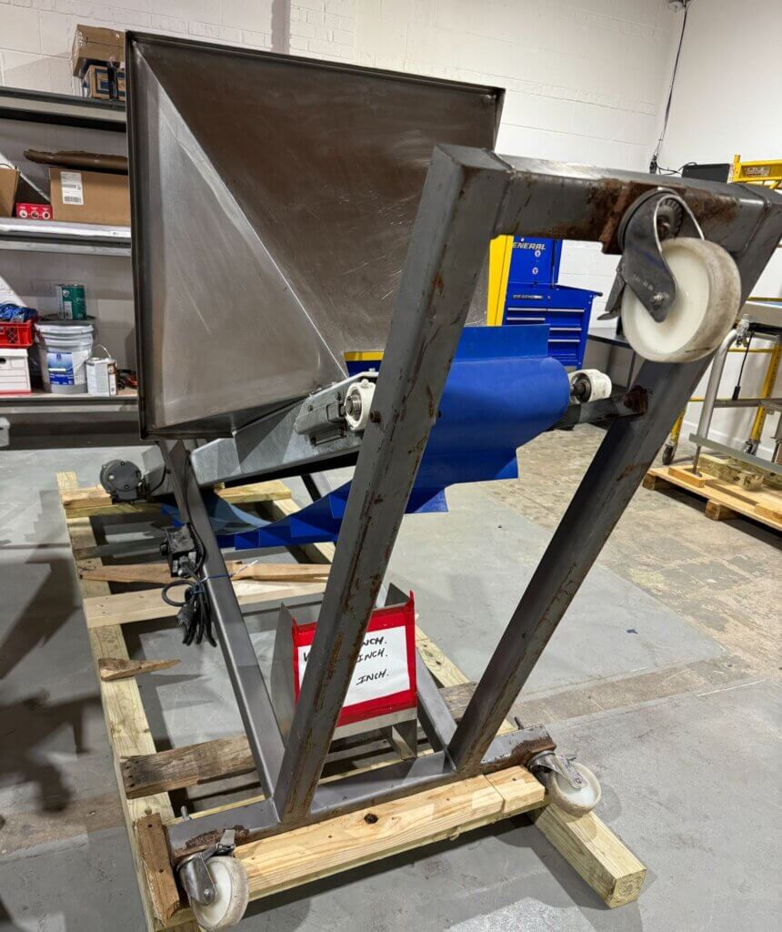 Custom Metal Fabricators Belt Conveyor - view 5